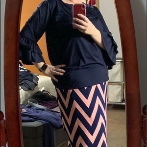 Dainty Jewell’s layering shirt